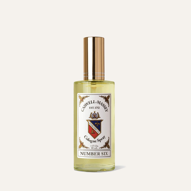 Caswell-Massey Number Six Cologne (Newport, RI, est. 1752; formula 1772)