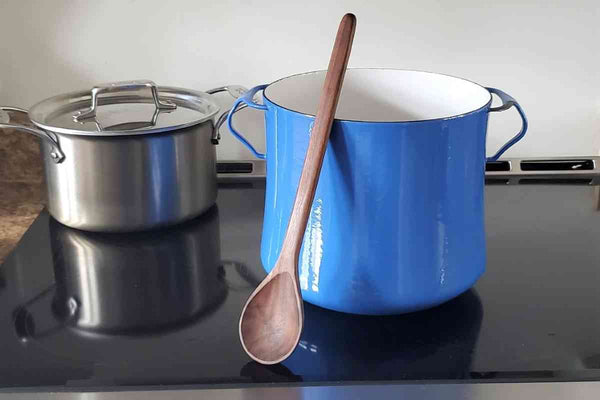 NH Bowl & Board 14-inch Long-Handled Wooden Spoon