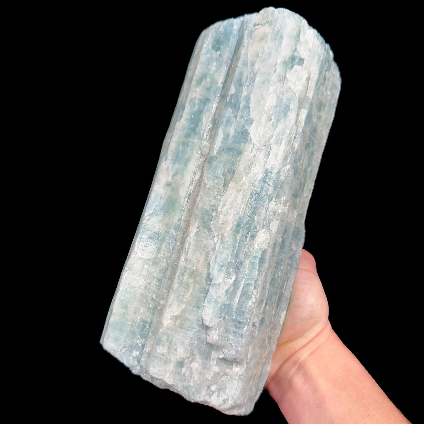 Unearthed Aquamarine Beryl Single Crystal 5lb (Brazil)