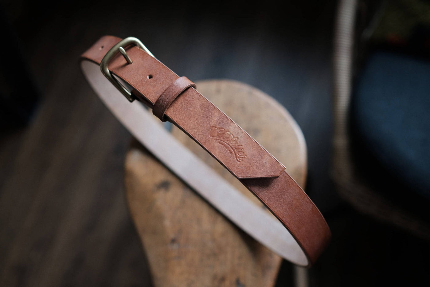 Cavalier Goods 'The Keeper' -- J&FJ Baker Oak-Bark Bridle Belt