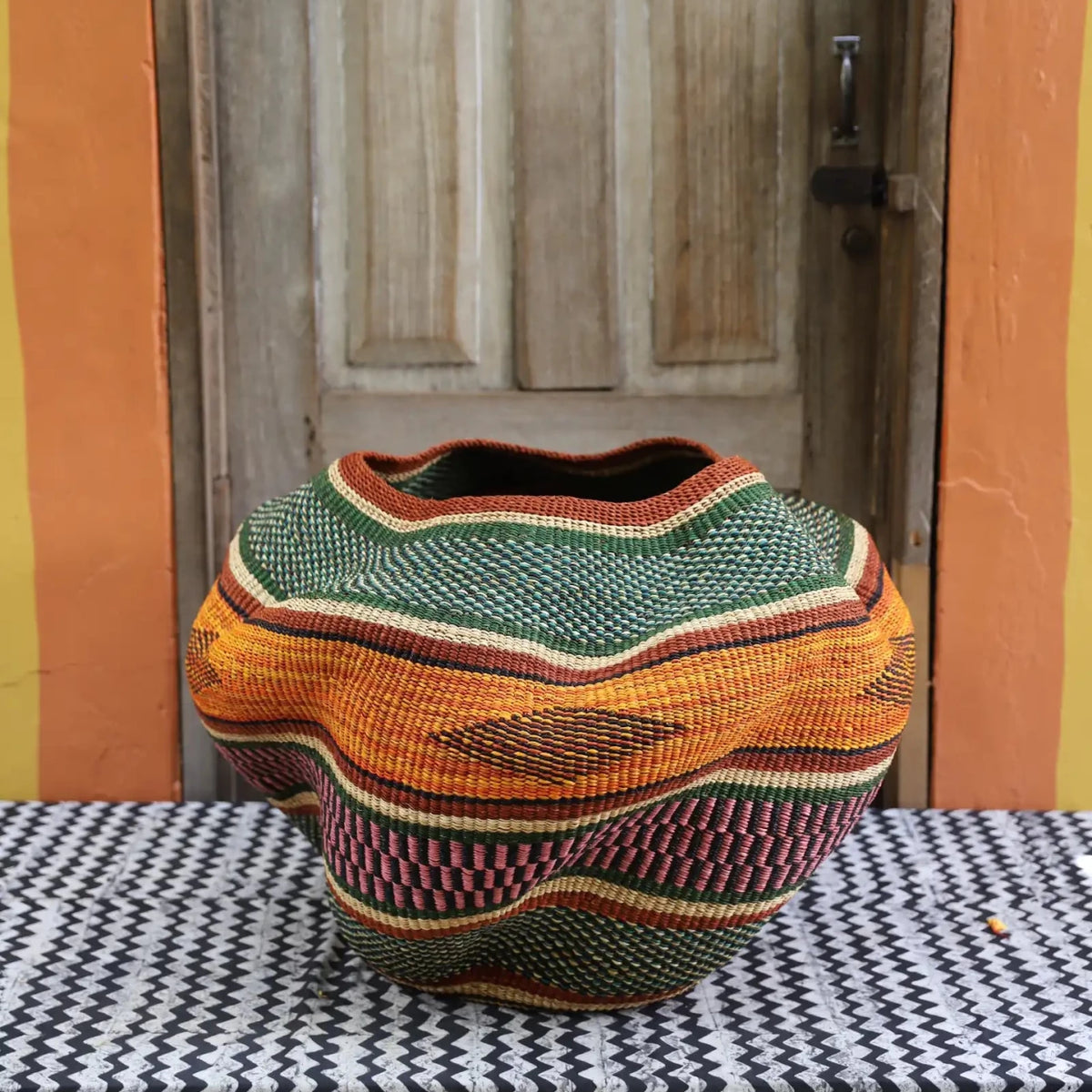 Baba Tree Ayeratukko Art Basket by Nyaamah Ayinbillah