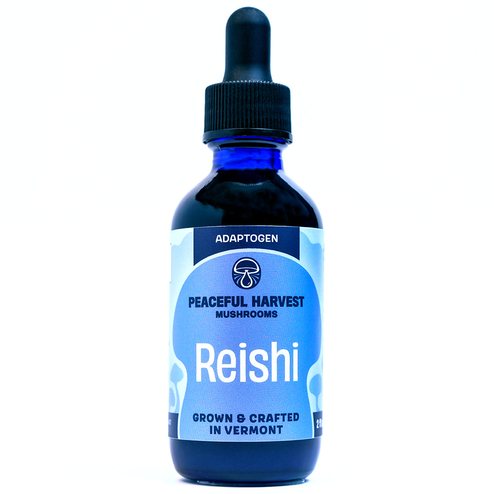 Peaceful Harvest Reishi Tincture (Triple Extract, 2 fl oz)