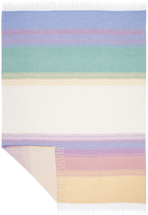 Alafoss Vetrarhiminn (Winter Sky) Icelandic Wool Blanket