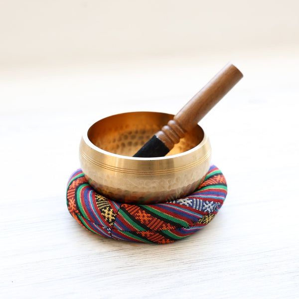 DharmaShop Hand-Hammered 5-inch Tibetan Singing Bowl